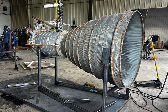 Engine in Pre-Restoration State