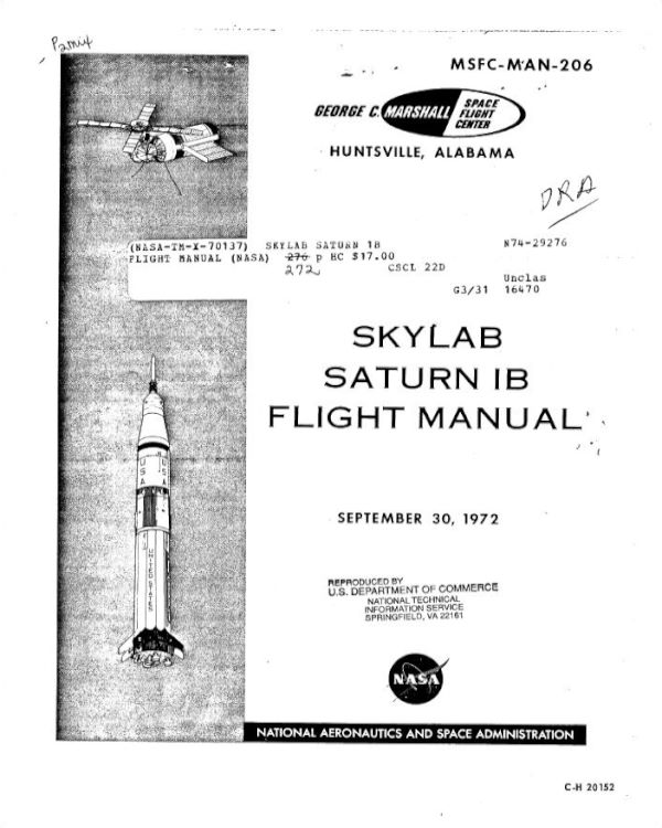 Skylab Saturn IB Flight Manual