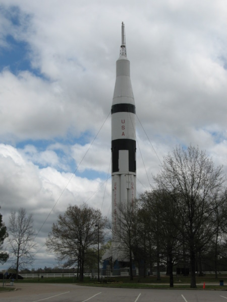 Saturn IB Rocket Display