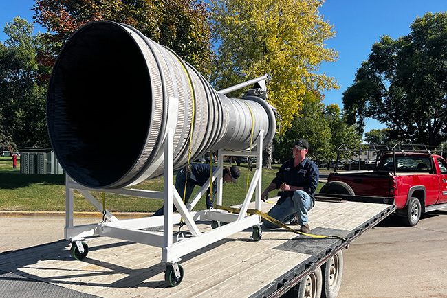 Transporting the Rocket Engine